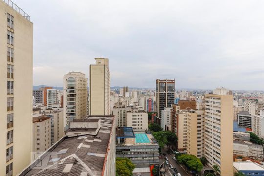 Vista da Sala de apartamento para alugar com 3 quartos, 190m² em Santa Cecília, São Paulo
