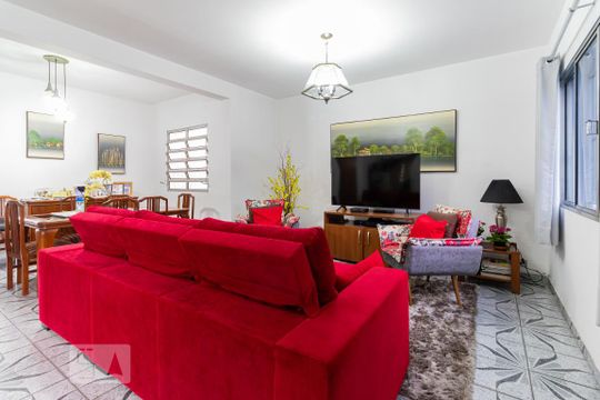 Sala de casa à venda com 4 quartos, 287m² em Vila São Paulo, São Paulo