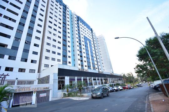 Fachada de apartamento para alugar com 3 quartos, 70m² em Sul (águas Claras), Brasília