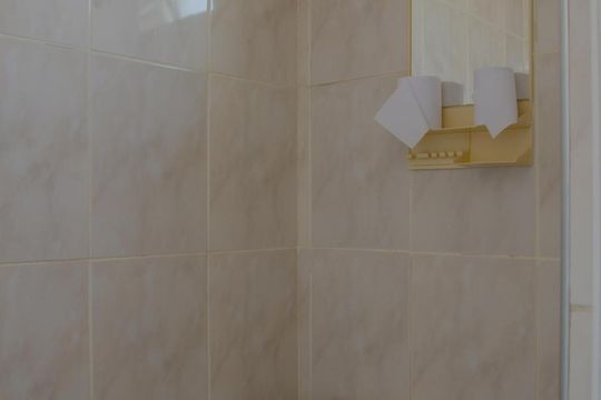 Banheiro de Serviço de apartamento para alugar com 2 quartos, 72m² em Vila Bruna, São Paulo