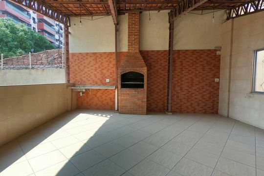 Área comum - Churrasqueira de apartamento à venda com 3 quartos, 75m² em Todos Os Santos, Rio de Janeiro