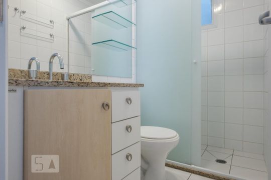 Banheiro de apartamento para alugar com 3 quartos, 77m² em Mooca, São Paulo