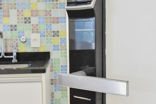 Fechadura Eletrônica de apartamento à venda com 1 quarto, 51m² em Vila Gertrudes, São Paulo