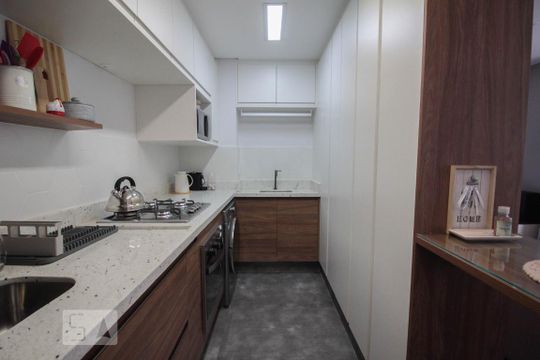 cozinha de apartamento para alugar com 1 quarto, 36m² em Santana, São Paulo