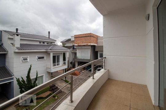 Varanda do Quarto 2 de casa de condomínio à venda com 3 quartos, 240m² em Jardim Leopoldina, Porto Alegre