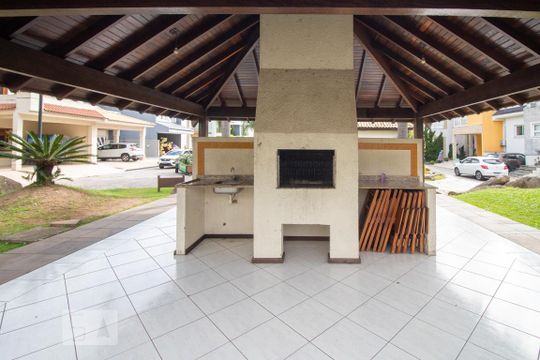 Área comum - Churrasqueira de casa de condomínio à venda com 3 quartos, 240m² em Jardim Leopoldina, Porto Alegre