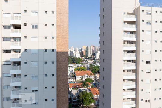 Vista do Quarto de kitnet/studio para alugar com 1 quarto, 35m² em Água Branca, São Paulo