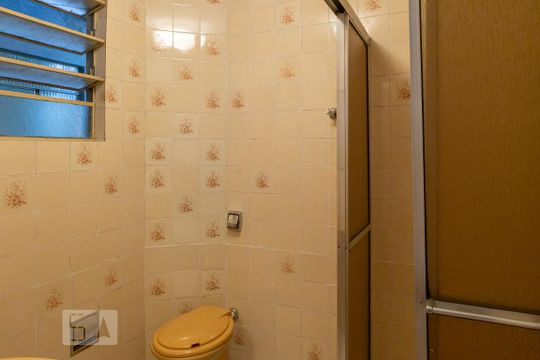 Banheiro da Suíte de apartamento à venda com 1 quarto, 47m² em Vila Romana, São Paulo