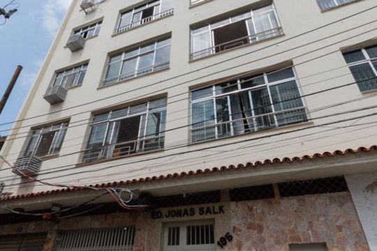 Fachada de apartamento à venda com 3 quartos, 91m² em Tijuca, Rio de Janeiro