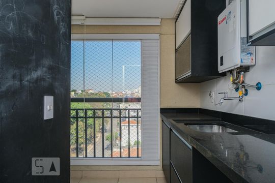 Área de Serviço de apartamento para alugar com 2 quartos, 56m² em Vila Santa Maria, São Paulo