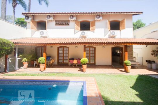 Área Externa de casa à venda com 3 quartos, 410m² em Chácara Santo Antônio (zona Sul), São Paulo