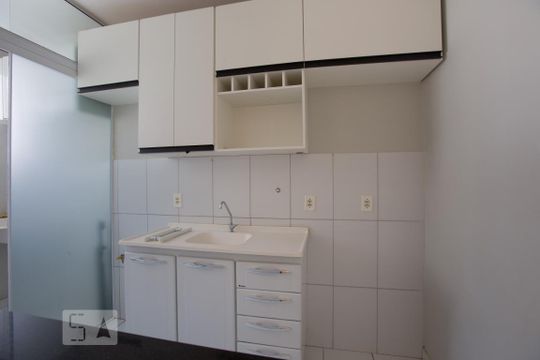 Cozinha de apartamento para alugar com 2 quartos, 54m² em Distrito de Bonfim Paulista, Ribeirão Preto
