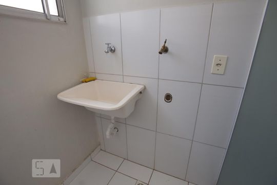 Área de serviço de apartamento para alugar com 2 quartos, 54m² em Distrito de Bonfim Paulista, Ribeirão Preto