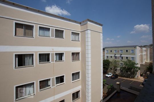 Vista da janela da sala de apartamento para alugar com 2 quartos, 54m² em Distrito de Bonfim Paulista, Ribeirão Preto