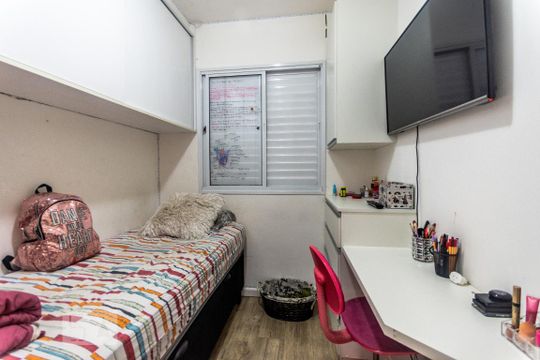 Quarto 1 de apartamento para alugar com 3 quartos, 80m² em Vila Maria Baixa, São Paulo