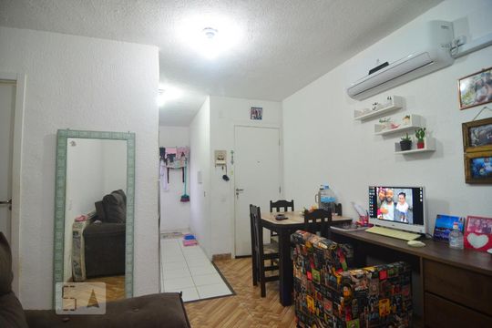 Sala de apartamento à venda com 2 quartos, 90m² em Estância Velha, Canoas