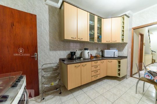 Cozinha de casa à venda com 3 quartos, 182m² em Santa Maria, São Caetano do Sul