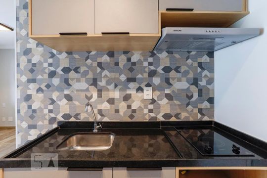 Cozinha de apartamento à venda com 1 quarto, 37m² em Consolação, São Paulo