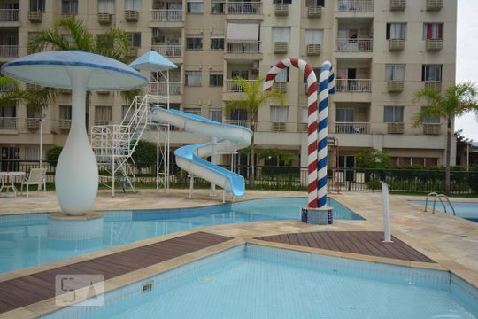 Área comum - Piscina de apartamento à venda com 2 quartos, 55m² em Del Castilho, Rio de Janeiro