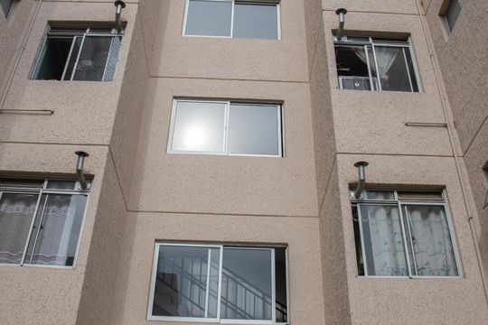 Fachada do bloco de apartamento à venda com 2 quartos, 38m² em Colônia (zona Leste), São Paulo