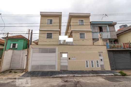 Fachada de casa de condomínio para alugar com 2 quartos, 50m² em Vila Isolina Mazzei, São Paulo