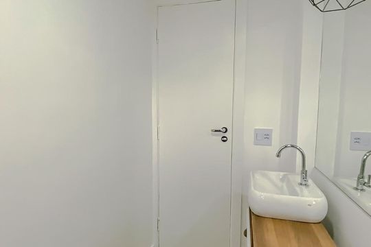 Banheiro de apartamento à venda com 1 quarto, 35m² em Mooca, São Paulo