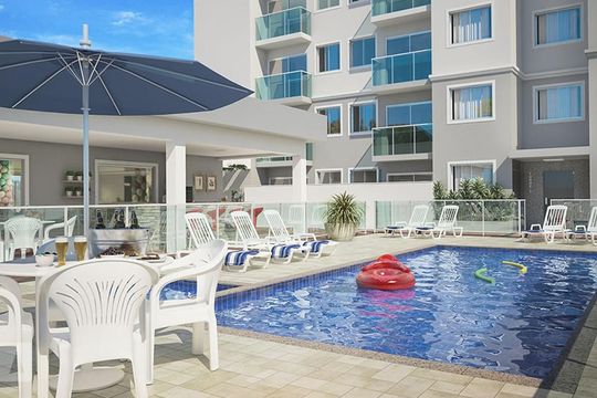 Área comum - Piscina de apartamento à venda com 2 quartos, 44m² em Irajá, Rio de Janeiro