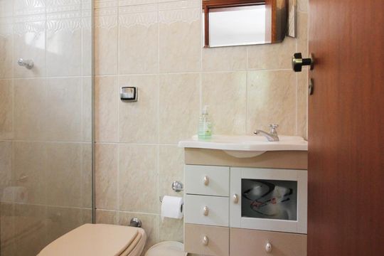 Banheiro da suíte de casa à venda com 3 quartos, 169m² em Jardim Lar Sao Paulo, São Paulo