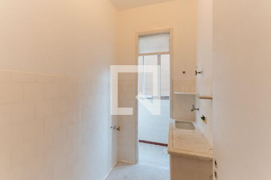 Cozinha e Área de Serviço de apartamento para alugar com 1 quarto, 38m² em Tijuca, Rio de Janeiro