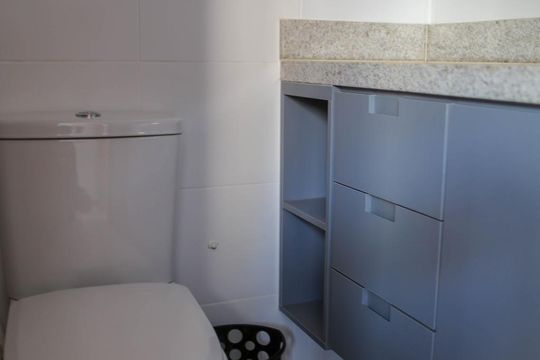 Banheiro Suíte de apartamento para alugar com 2 quartos, 53m² em Norte (águas Claras), Brasília