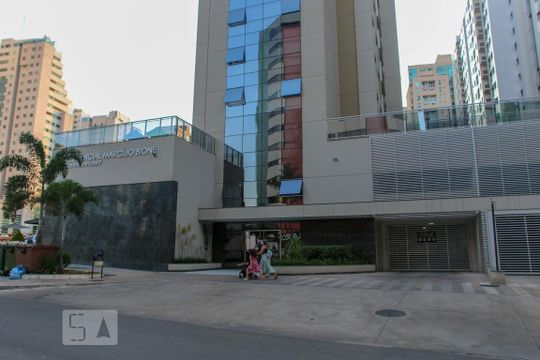 Fachada de apartamento para alugar com 2 quartos, 53m² em Norte (águas Claras), Brasília