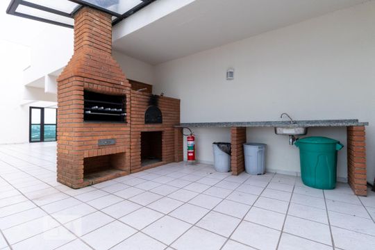 Área Comum - Churrasqueira de apartamento para alugar com 1 quarto, 42m² em Pinheiros, São Paulo