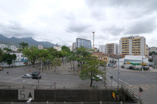 Quarto Suíte Vista de apartamento para alugar com 1 quarto, 40m² em Tijuca, Rio de Janeiro