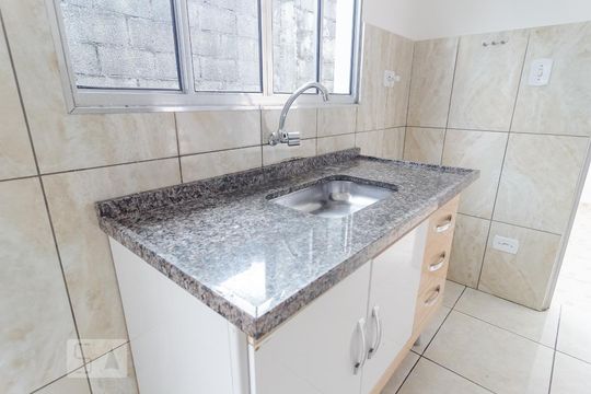 Sala/Cozinha de casa para alugar com 1 quarto, 60m² em Americanópolis, São Paulo
