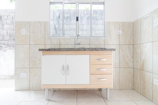 Sala/Cozinha de casa para alugar com 1 quarto, 60m² em Americanópolis, São Paulo