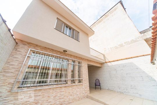 Fachada de casa à venda com 5 quartos, 200m² em Vila Camilópolis, Santo André