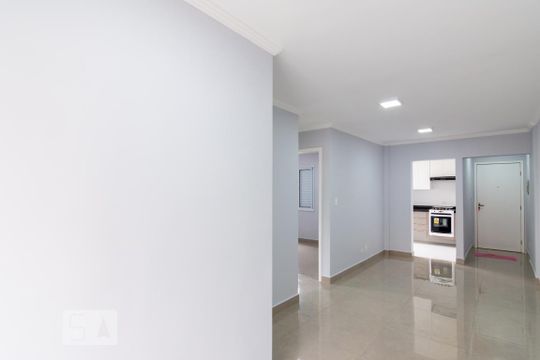 Sala de apartamento à venda com 2 quartos, 70m² em Vila Santa Teresa, Santo André