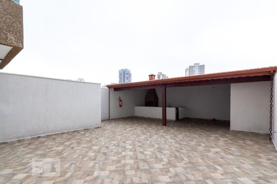 Área comum - Churrasqueira de apartamento à venda com 2 quartos, 70m² em Vila Santa Teresa, Santo André