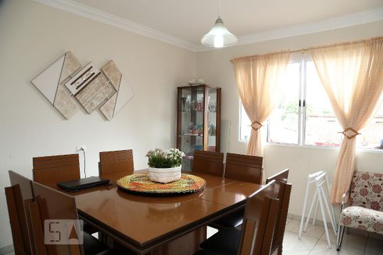 Sala de Jantar de casa à venda com 2 quartos, 120m² em Jardim São Miguel, Taboão da Serra