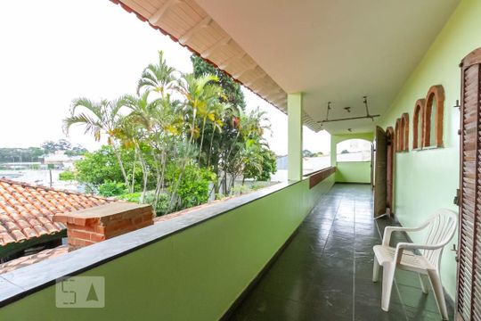 Varanda dass Suítes de casa à venda com 4 quartos, 570m² em Parque dos Passaros, São Bernardo do Campo