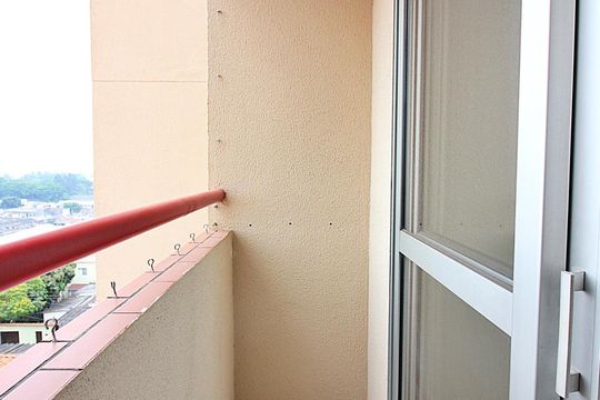 Varanda da Sala  de apartamento para alugar com 2 quartos, 55m² em Conceição, Diadema