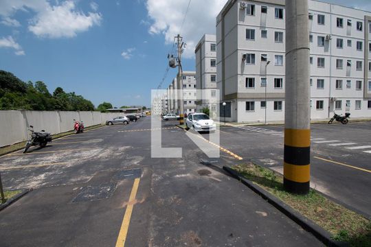 pátio comum de apartamento à venda com 2 quartos, 41m² em Feitoria, São Leopoldo