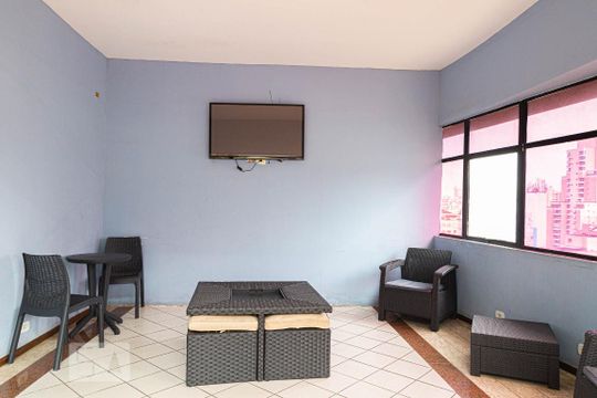 Área comum de apartamento à venda com 1 quarto, 32m² em Vila Buarque, São Paulo