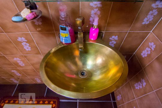 Lavabo de casa para alugar com 4 quartos, 320m² em Centro, Santo André