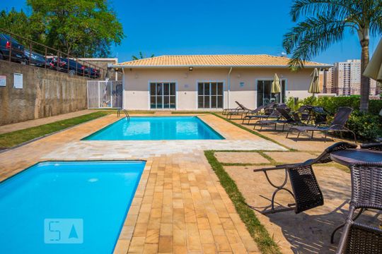 Área comum - Piscina de apartamento à venda com 2 quartos, 45m² em Vila Industrial (campinas), Campinas