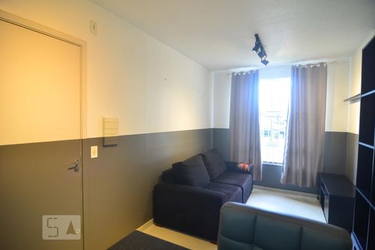 Sala de apartamento à venda com 2 quartos, 76m² em Fátima, Canoas