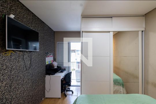 Suíte 1 de casa de condomínio à venda com 2 quartos, 90m² em Vila Ré, São Paulo