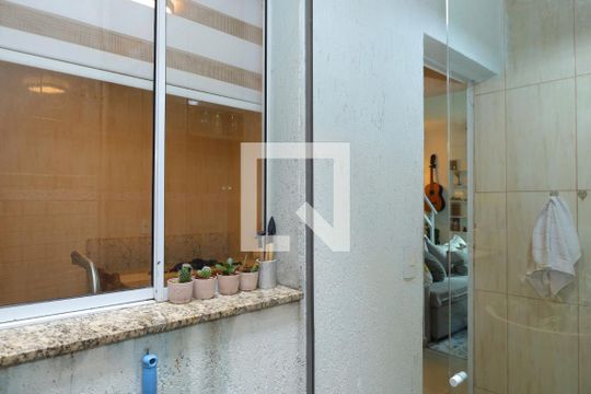 Jardim suspenso de casa de condomínio à venda com 2 quartos, 80m² em Cidade Antônio Estevão de Carvalho, São Paulo
