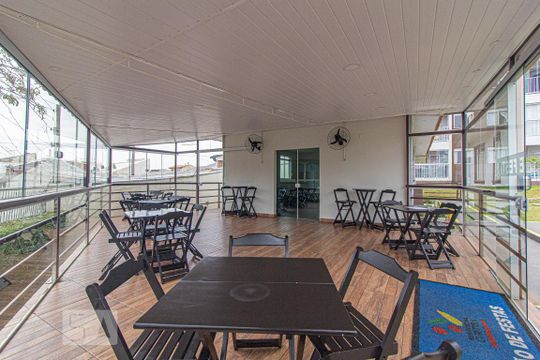 Salão de Festas de apartamento à venda com 2 quartos, 50m² em Cidade Industrial de Curitiba, Curitiba