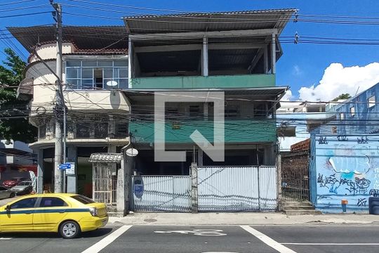 Fachada do Prédio de apartamento para alugar com 1 quarto, 50m² em Penha Circular, Rio de Janeiro